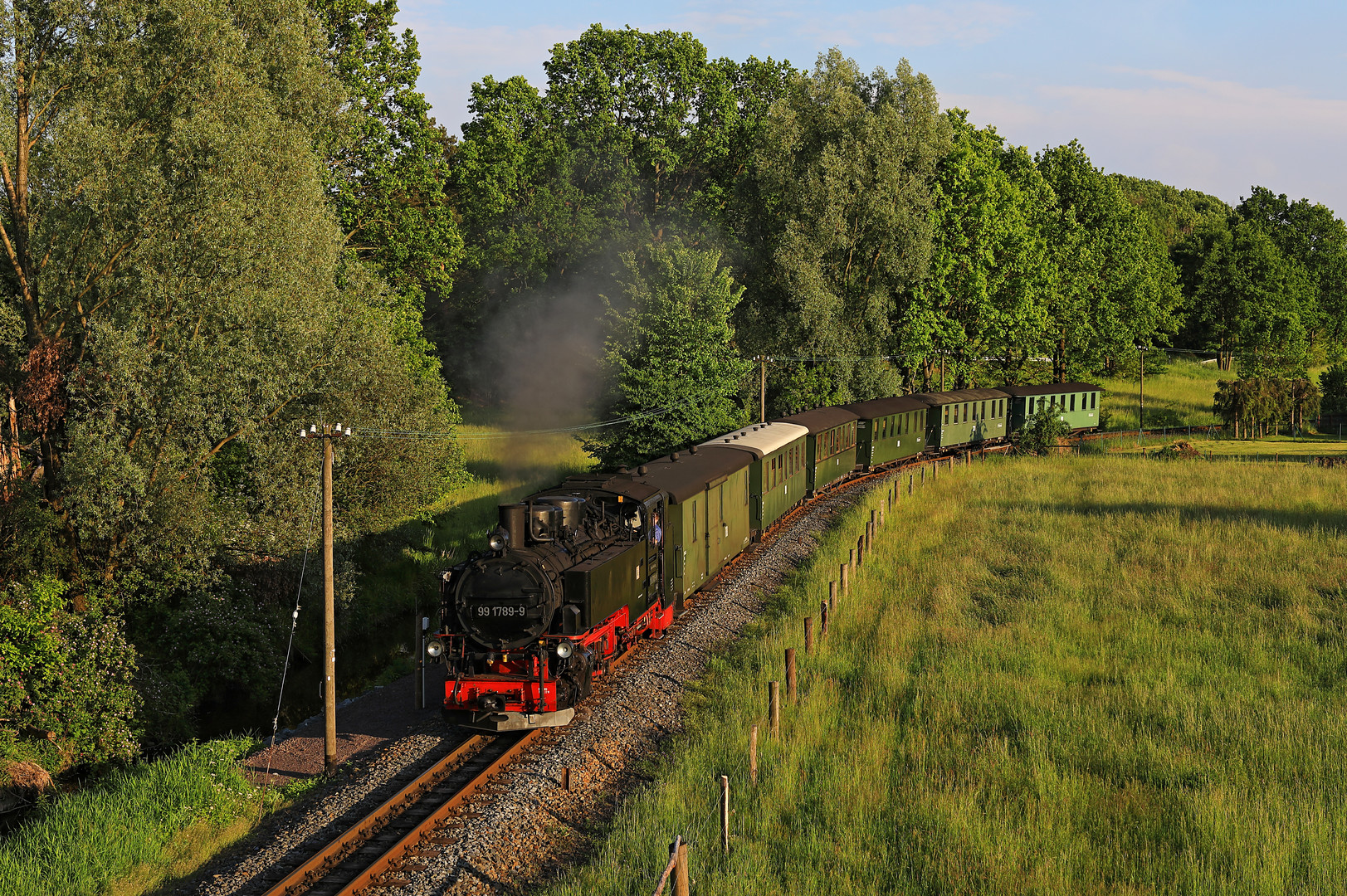 Dampf auf der Lößnitzgrundbahn 03