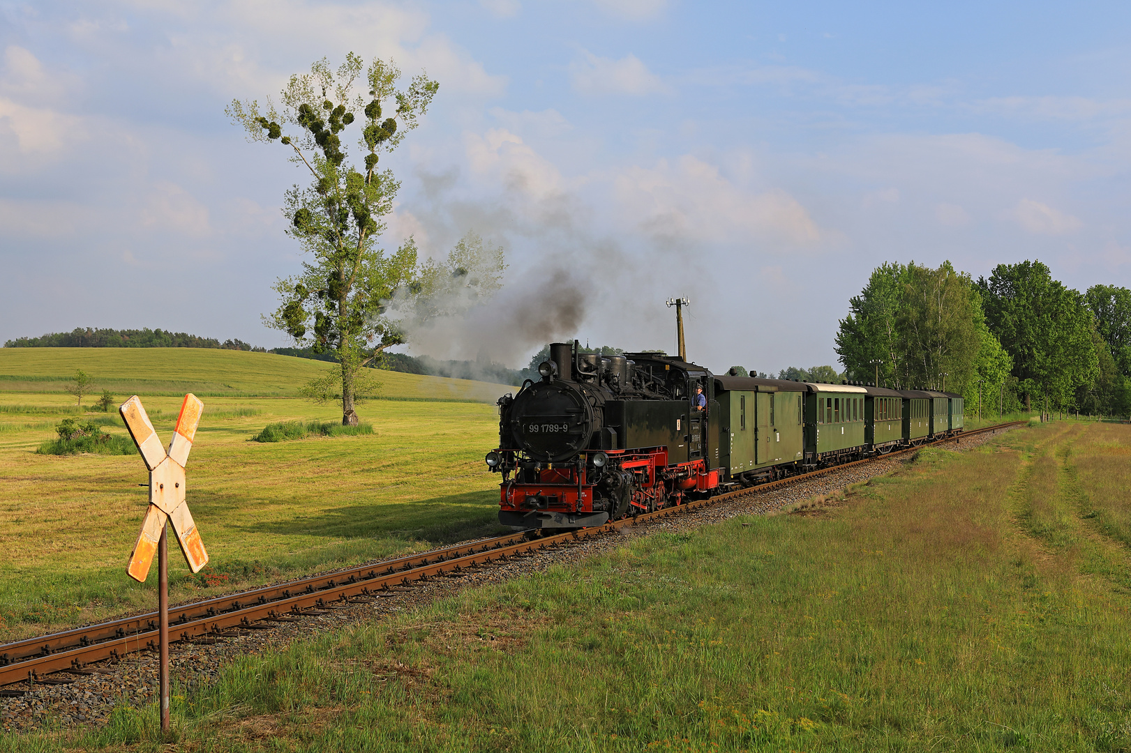 Dampf auf der Lößnitzgrundbahn 10