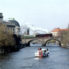 Dampf auf der Stadtbahn