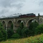 Dampf auf der Syratalbrücke in Plauen