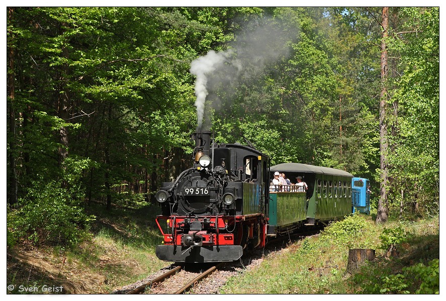 Dampf auf neuer Museumsbahn