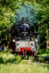 Dampf auf S-Bahn-Gleis