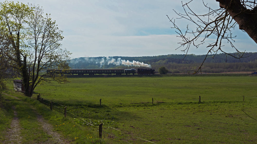 Dampf auf Usedom