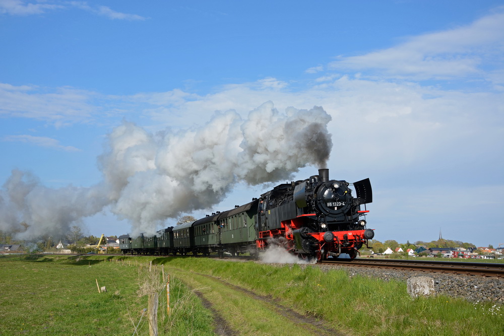 Dampf auf Usedom