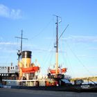 Dampf - Eisbrecher - Stettin aus Hamburg in Stralsund