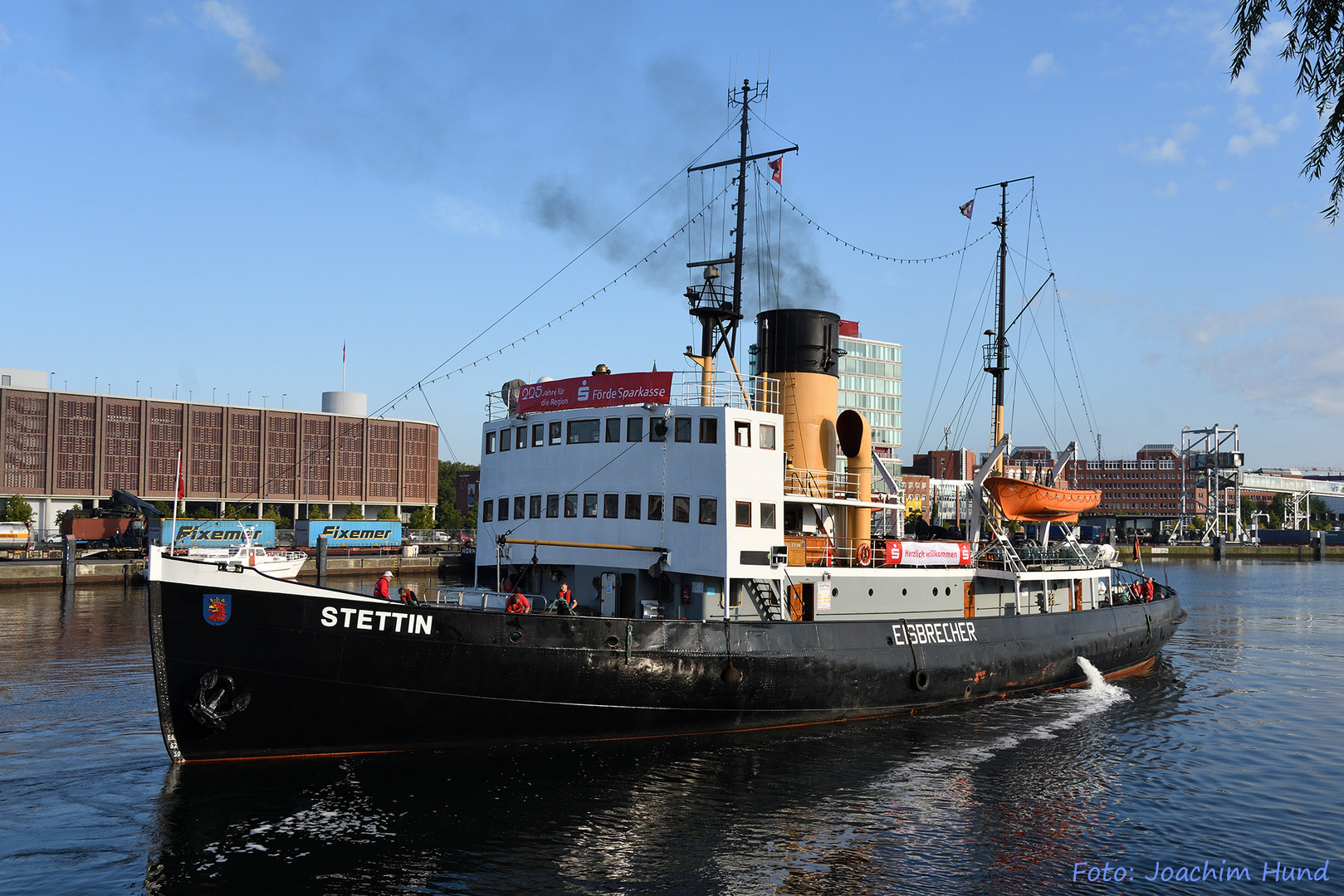 Dampf-Eisbrecher STETTIN in Kiel