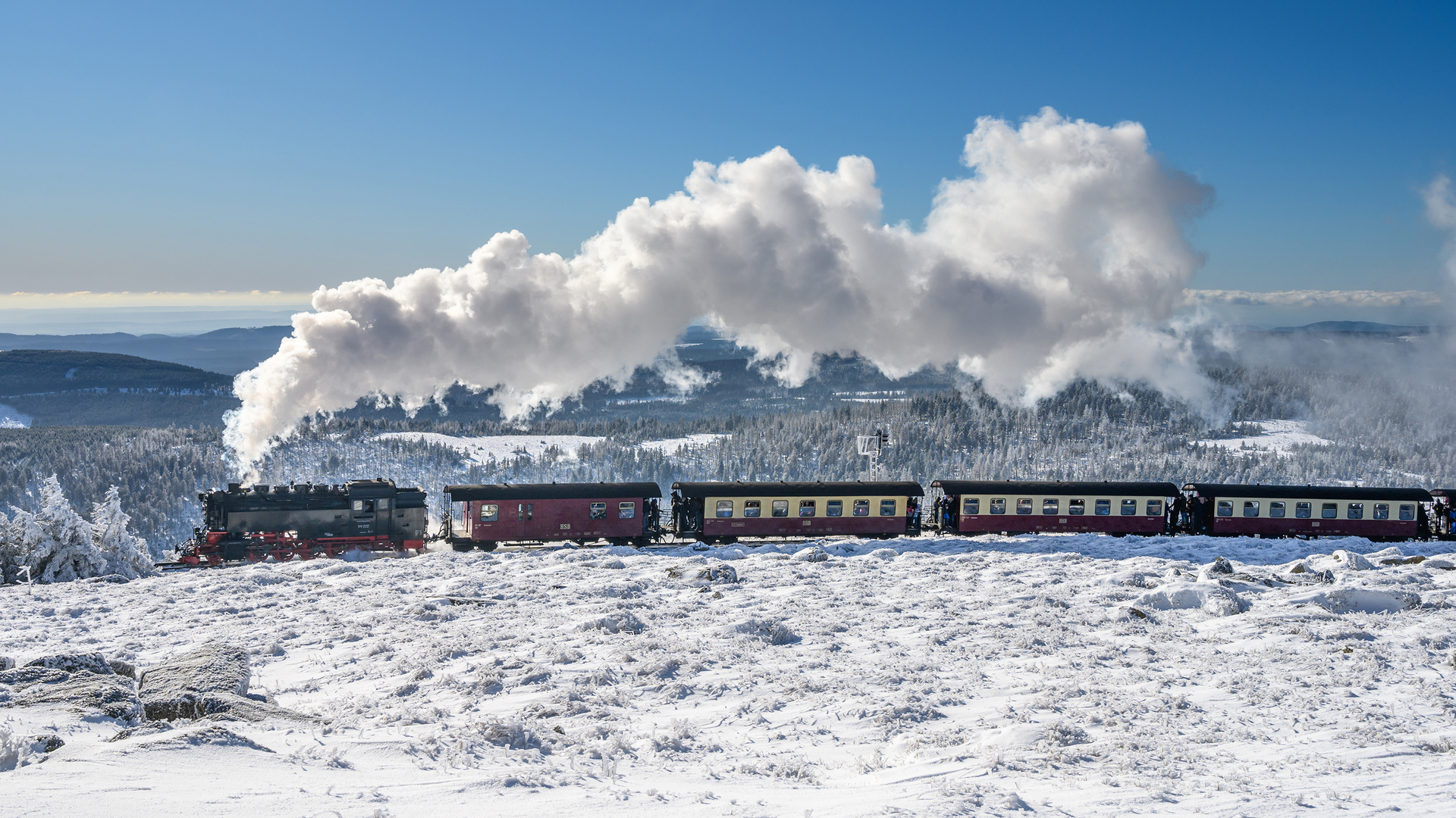 Dampf im Harz