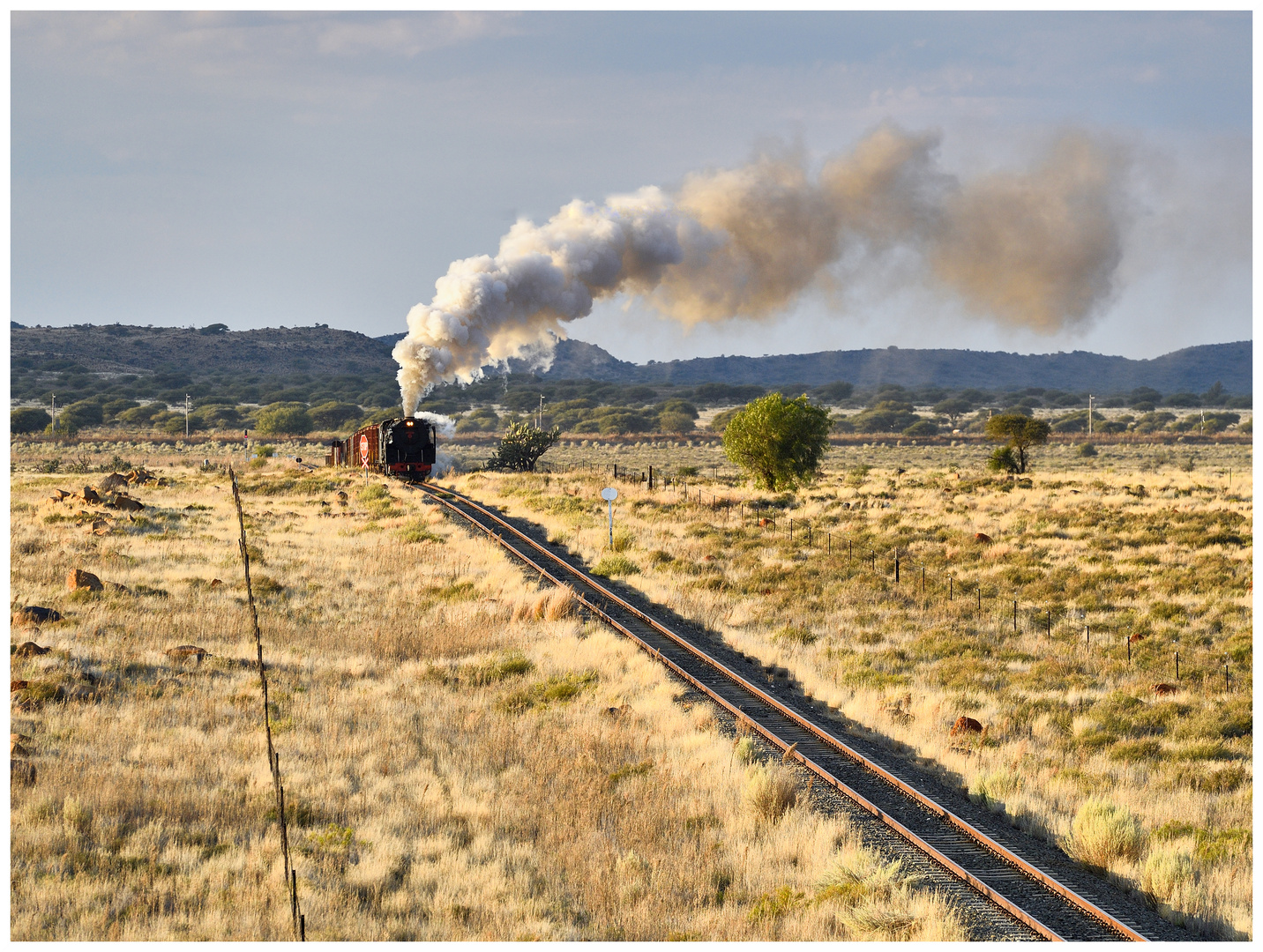 Dampf in der Karoo 