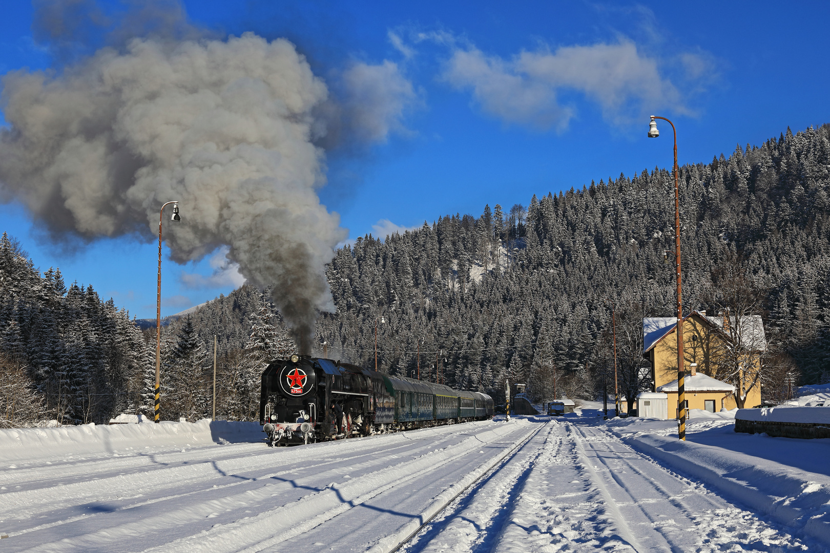 Dampf in der niederen Tatra 02