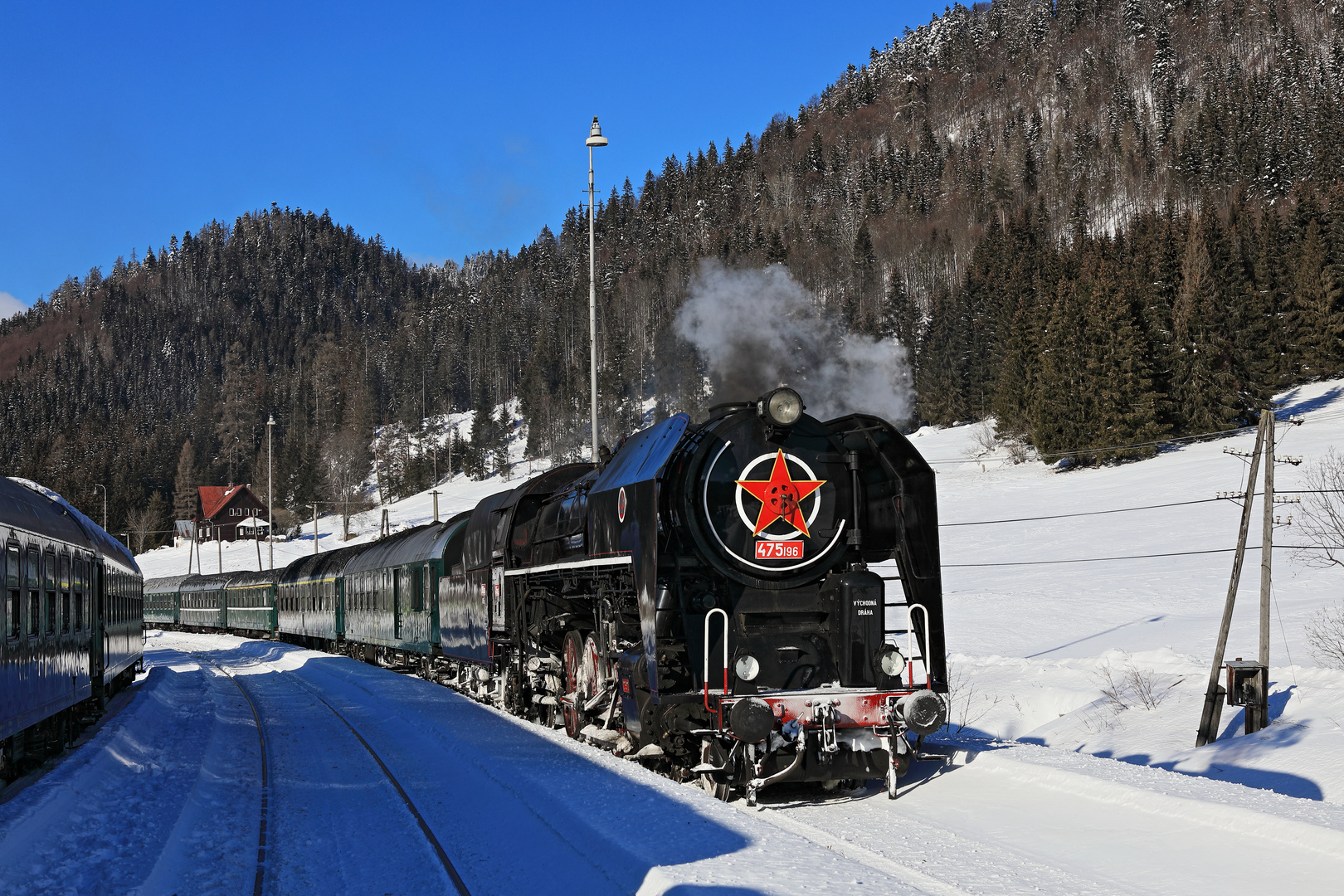 Dampf in der niederen Tatra 05