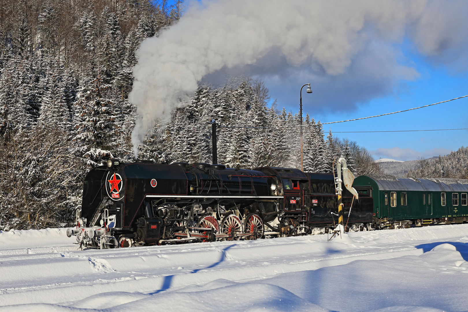 Dampf in der niederen Tatra 06