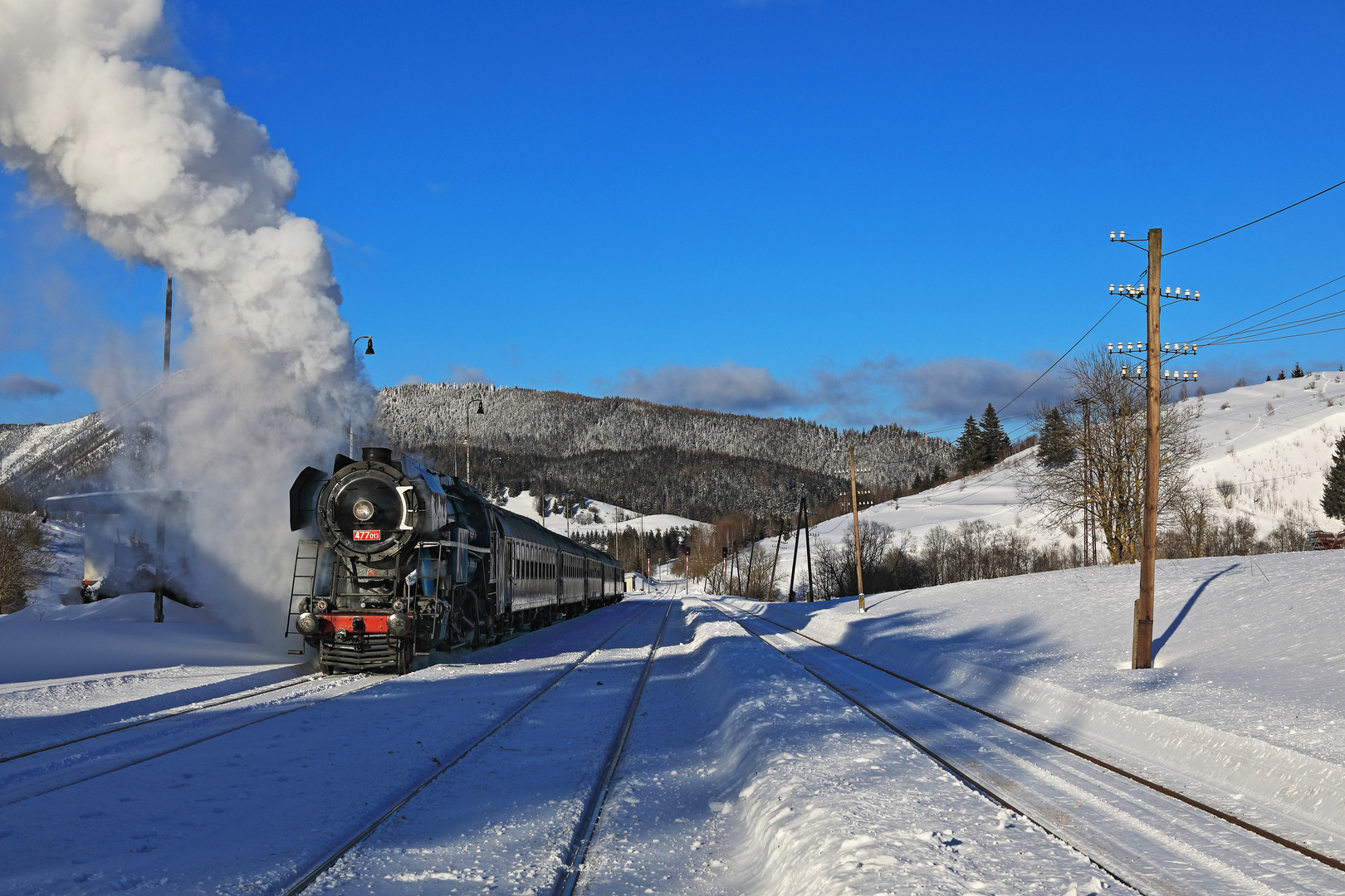 Dampf in der niederen Tatra 11