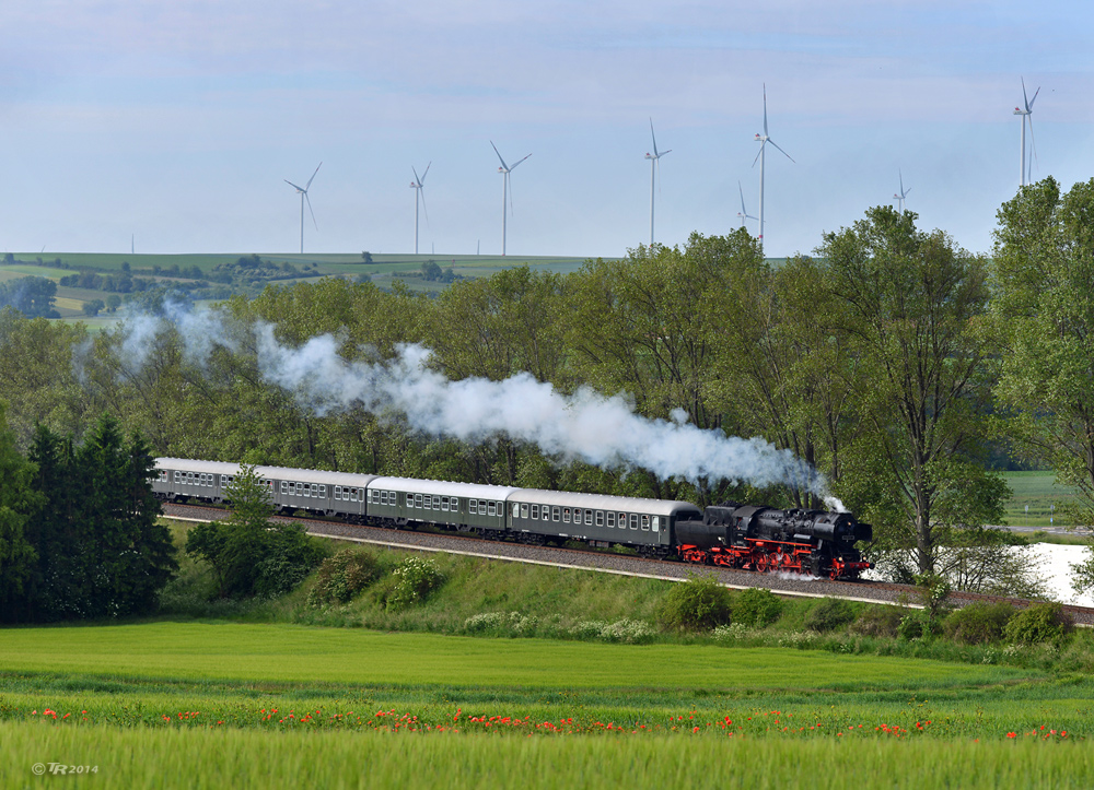 Dampf in Rheinhessen