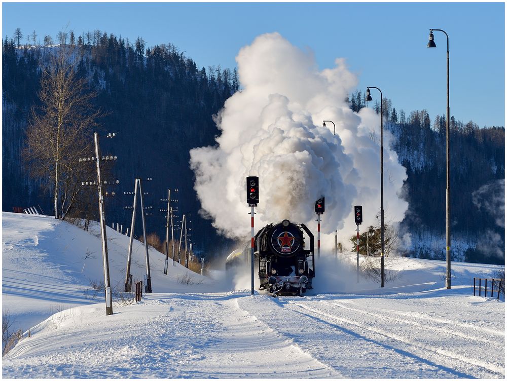 Dampf, Schnee und Wind XIV