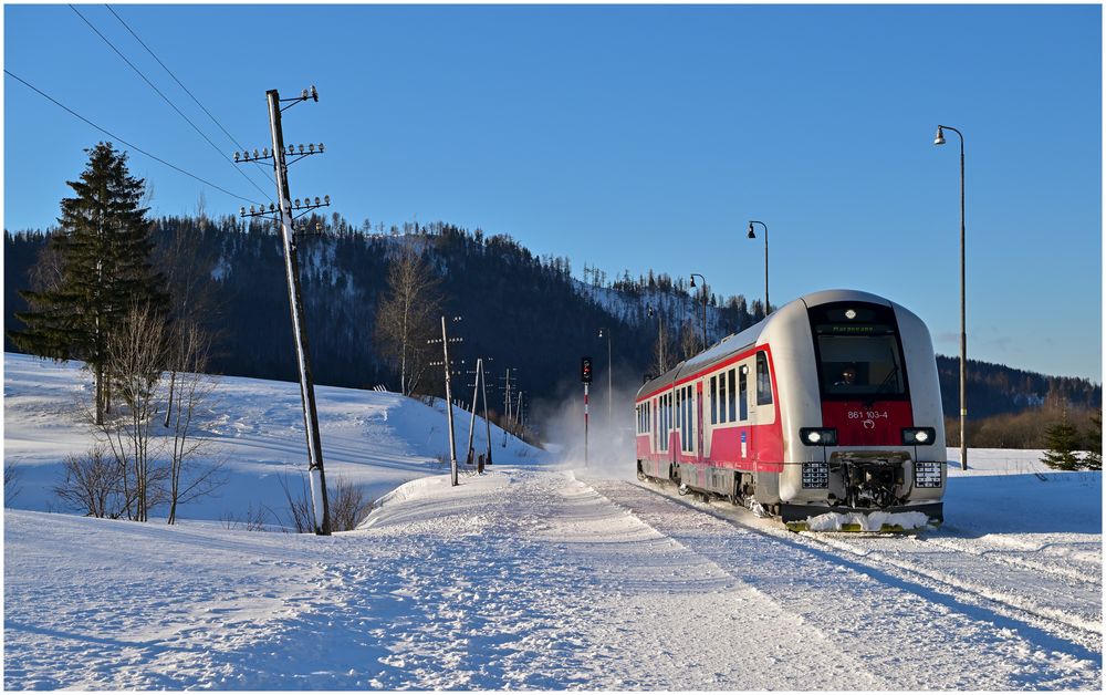 Dampf, Schnee und Wind XXIV