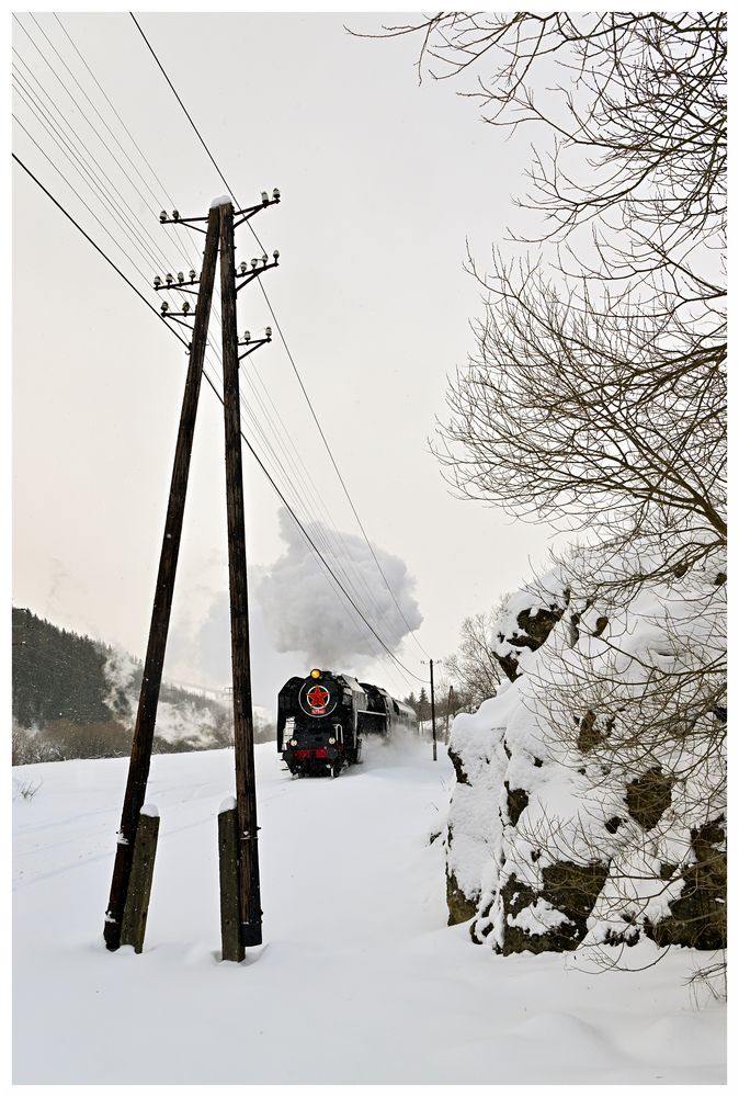 Dampf, Schnee und Wind XXIV