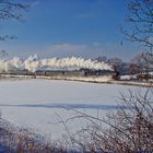 Dampf-Schnellzug bei Ruppertsgrün