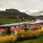 Dampf-Schnellzug in Königstein