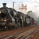 Dampf-Sonderzug heute in Rüdesheim am Rhein