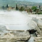 Dampf über Pamukkale