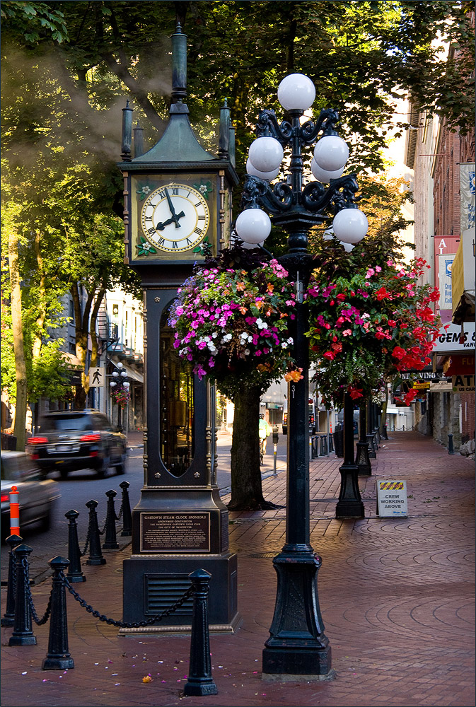 Dampf Uhr - Steam clock