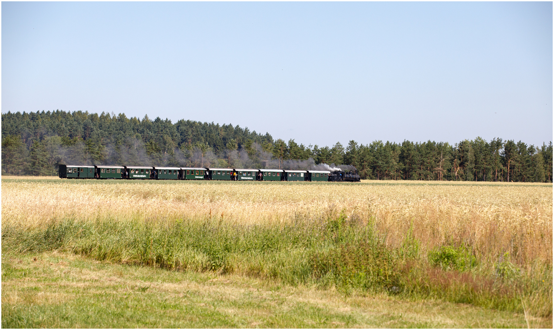 Dampf und Feuer in Waldviertel