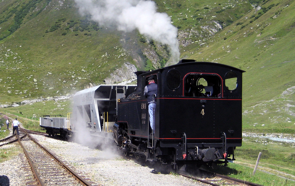 Dampfbahn Furka Bergstrecke 2008