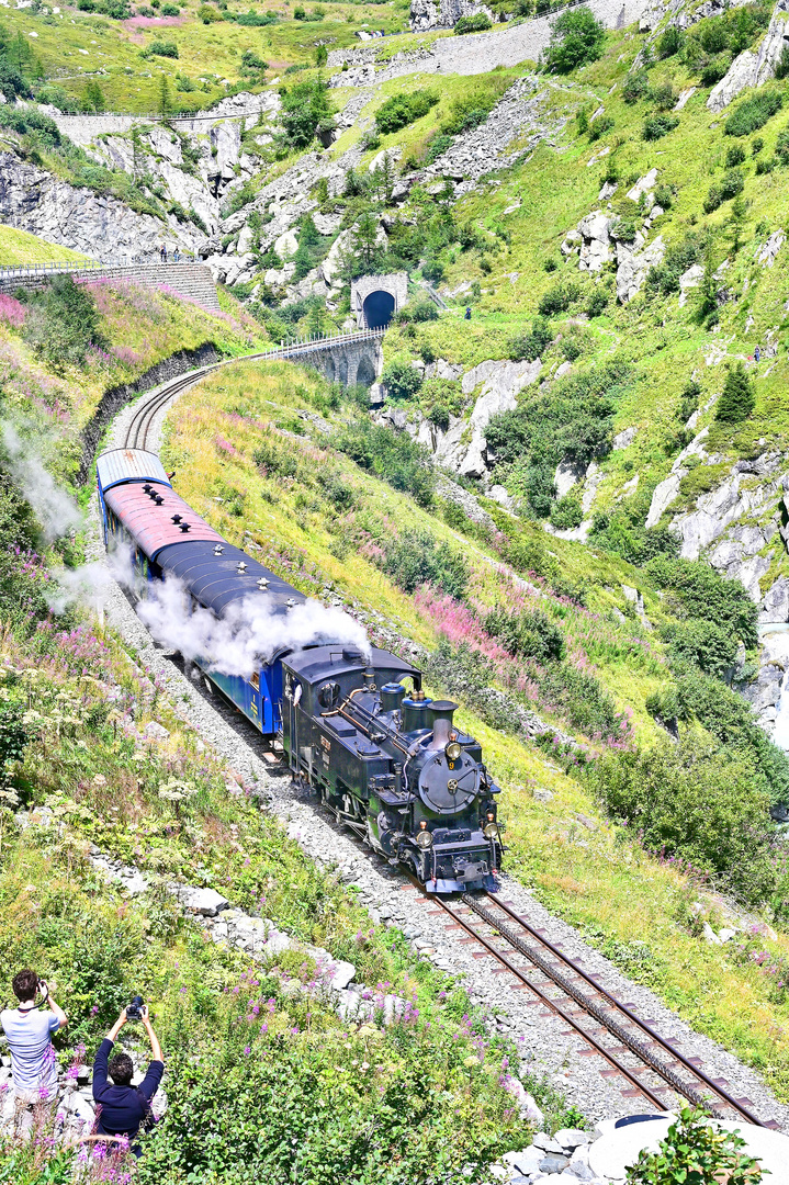 Dampfbahn Furka Bergstrecke 5