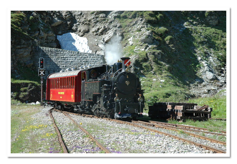 Dampfbahn Furka Bergstrecke