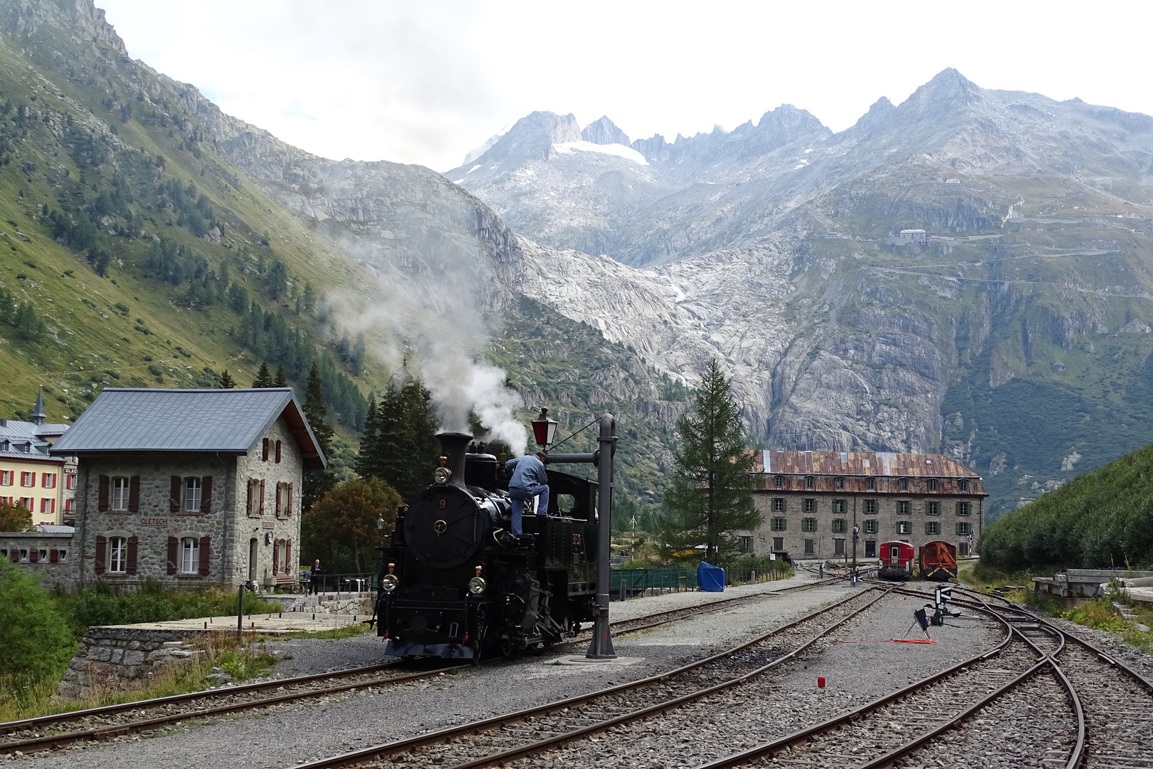 Dampfbahn Furka Bergstrecke