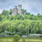 Dampfbahn mit Burg Neideck