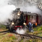 Dampfbahnfahrt auf der Furka Strecke