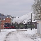 Dampfbetrieb auf der Museumsbahn Schönheide