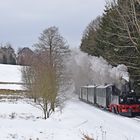 Dampfbetrieb auf der Museumsbahn Schönheide