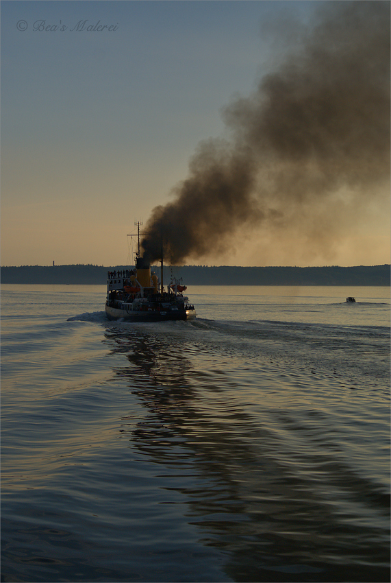 Dampfeisbrecher Stettin bei der Dampfrundum 2017