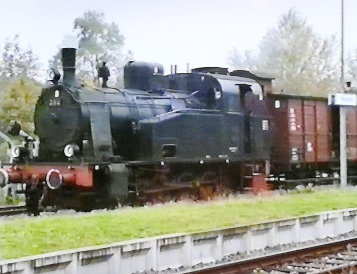 Dampfeisenbahn in Breisach