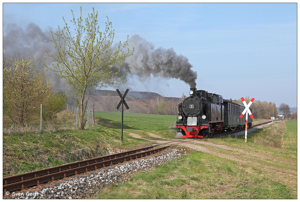 Dampfend hinter Hettstedt