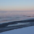 Dampfende Nordsee