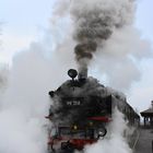 Dampfende Zittauer Schmalspurbahn "Bahnel"