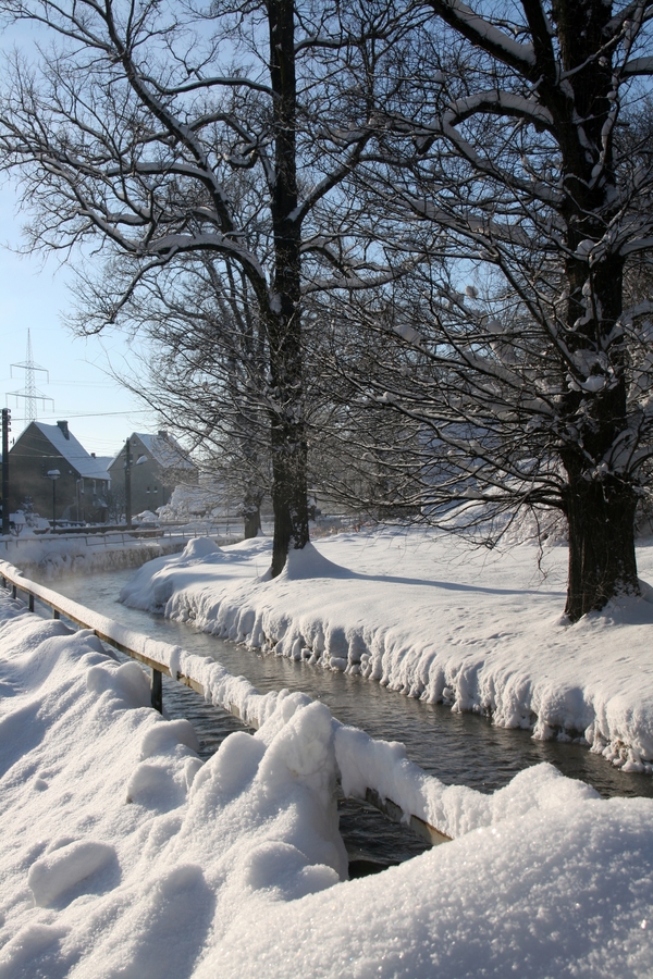 Dampfende Zwönitz