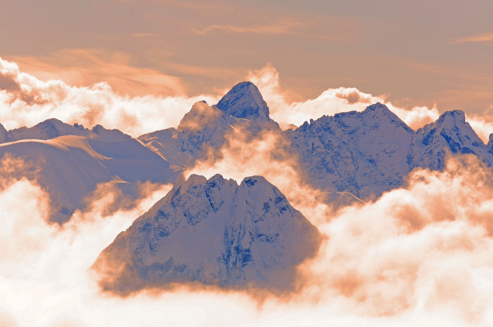 Dampfendes Allgäu