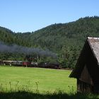 Dampfer im Hochsommer