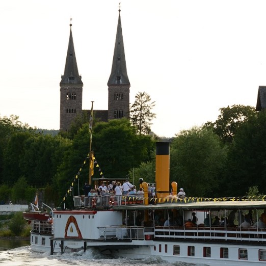 Dampfer Kaiser Wilhelm in meiner Heimatstadt Höxter