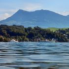 Dampfer und Jacht zur Rigi