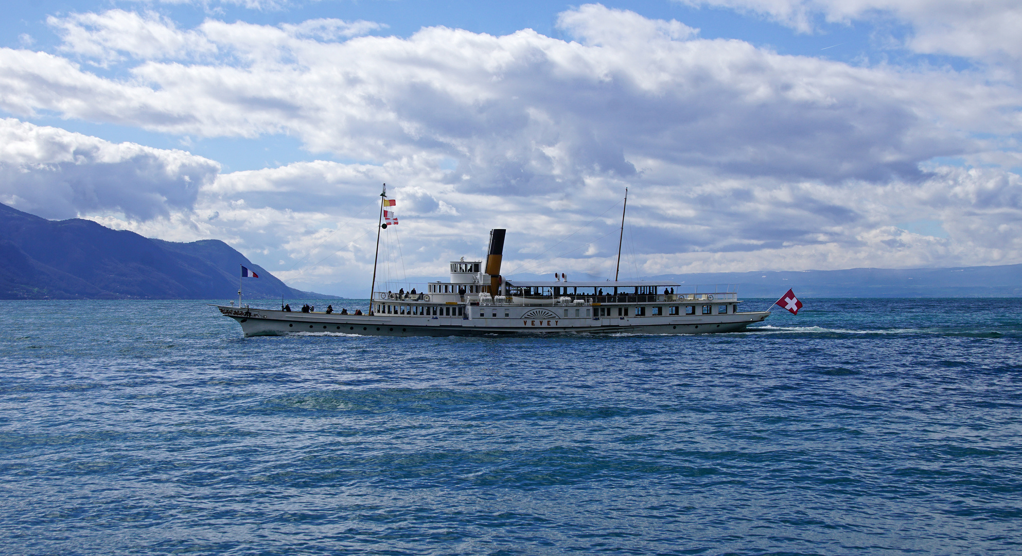 Dampferfahrt auf dem Genfer See