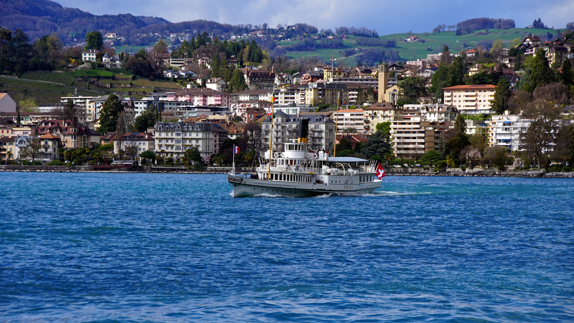 Dampferfahrt auf dem Genfer See