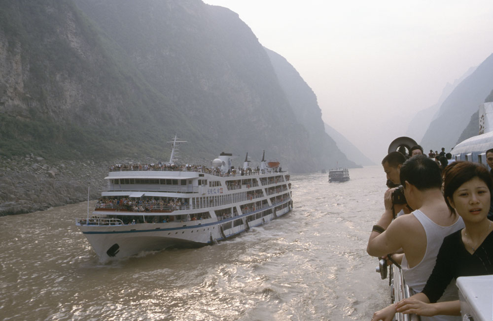 Dampferfahrt auf dem Jangtse