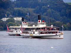 Dampferparade auf dem Vierwaldstättersee ...