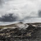 Dampffelder am Vulkan Leirhnjúkur