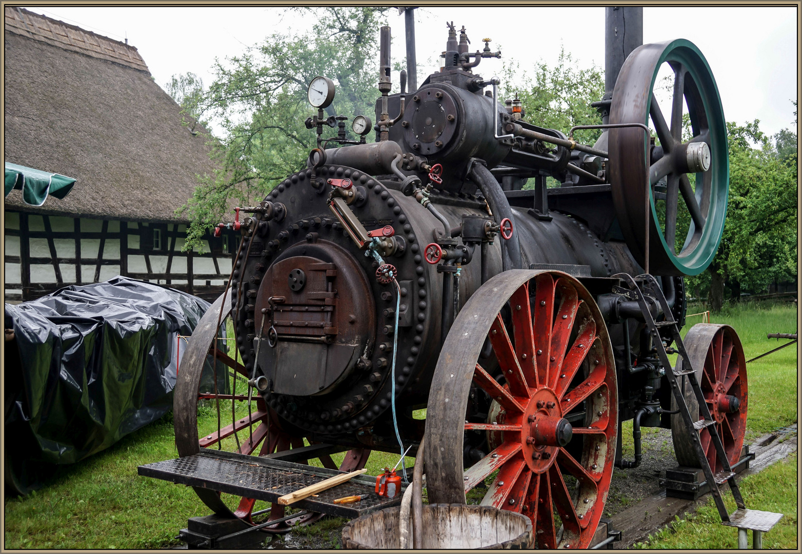 Dampffest im Museumsdorf Bad Schussenried Kürnbach Juni 2016 (6)